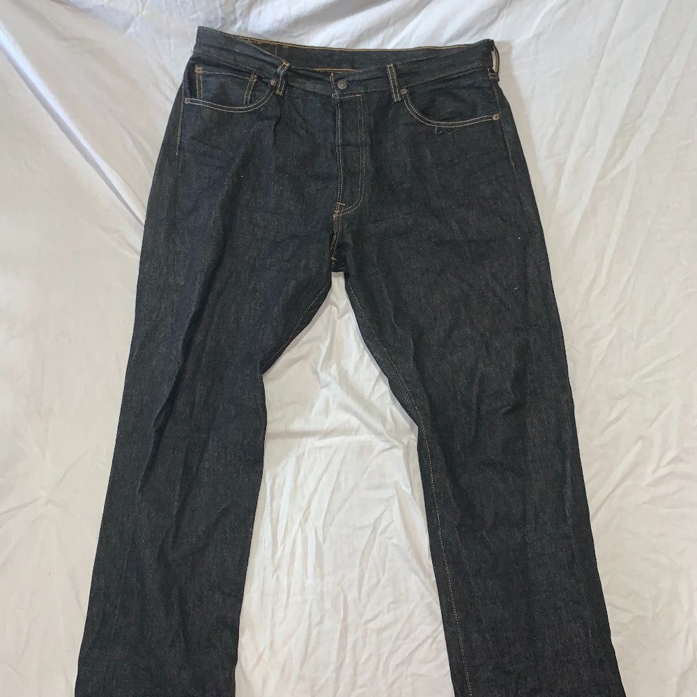 Levi's Classic 501 Jeans Black Size 38 x 32.